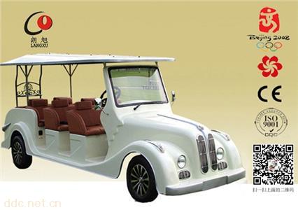  朗旭8座宝马款景区电动老爷观光车